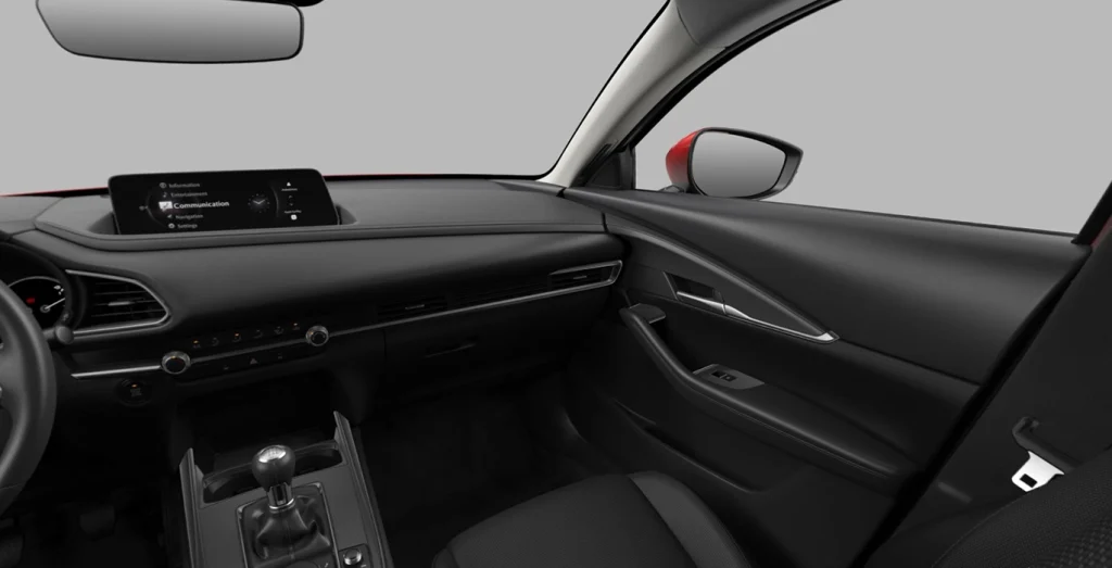 MAZDA-CX-30-2.5L-E-SKYACT-G-MHEV-PRIME-LINE-MANUAL-interior-delantera-II.webp